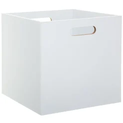 Boîte de Rangement en Bois Blanc
