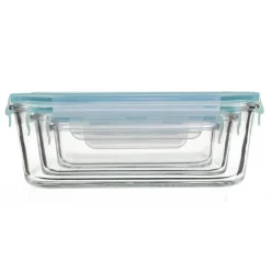 Boîte Verre Carré Clips x 3