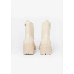 Bottes à semelles crantées blanc