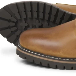 Bottes en cuir Jaune Beau