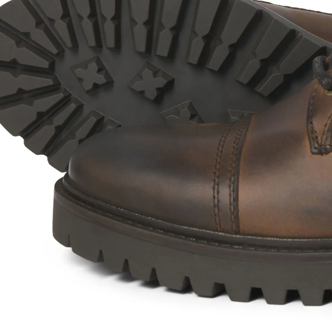 Bottes en cuir Marron Bert