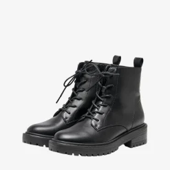 Bottes femme Bout en amande noir Elsie