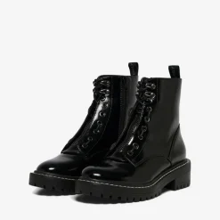 Bottes femme Bout rond noir