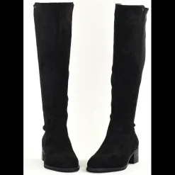 Bottes femme en Textile LAVANDE Noir
