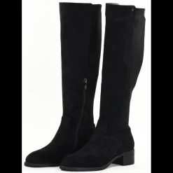 Bottes femme en Textile LAVANDE Noir