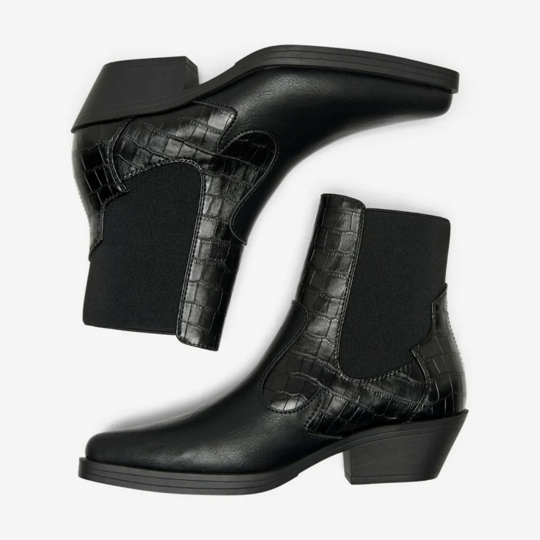Bottes femme Hauteur cheville noir