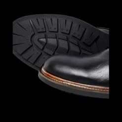 Bottes homme anthracite lacets cuir Sam