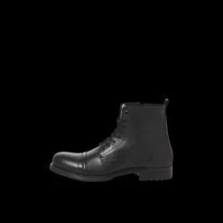 Bottes homme anthracite lacets cuir Sean