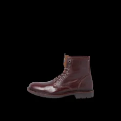 Bottes homme marron lacets cuir Raj