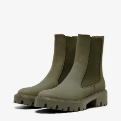 Bottines chelsea femme vert