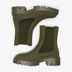 Bottines chelsea femme vert