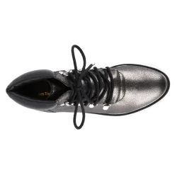 Bottines femme argent MOONY en cuir