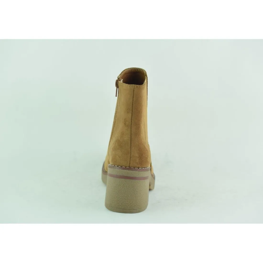 Bottines Femme Camel
