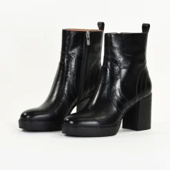 Bottines Femme en Cuir DAHLIA Noir