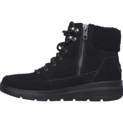 Bottines femme GLACIAL ULTRA - WOODLANDS noir en cuir