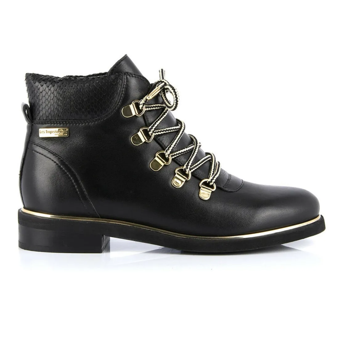 Bottines femme noir MOONY en cuir