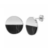 Boucles d'oreilles B2423-ARGENT- Angèle M