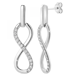 Boucles d'oreilles Bijoux B2111-ARGENT - So Charm