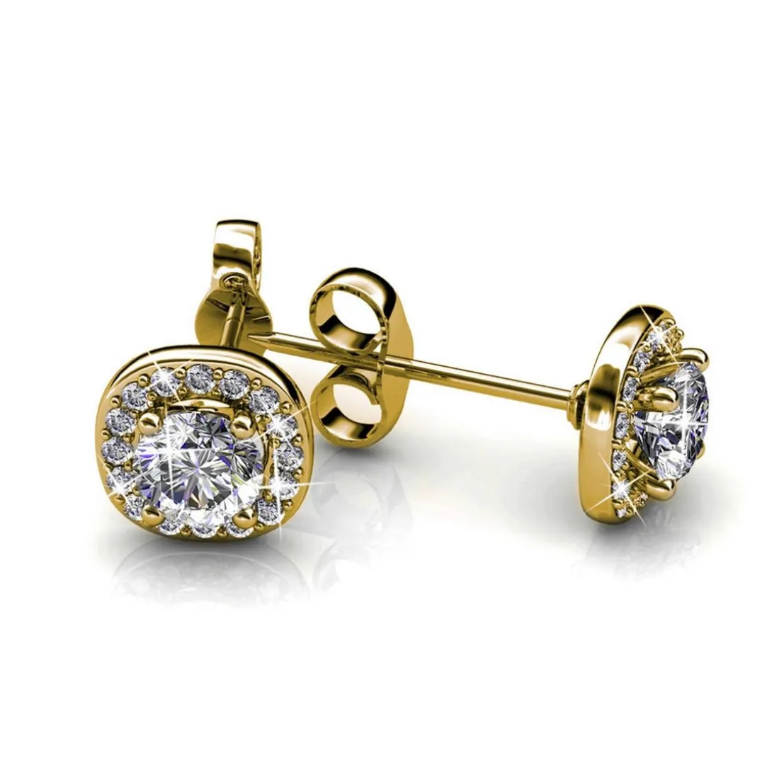 Boucles d'oreilles DE0203-G MYC-Paris Solitaire
