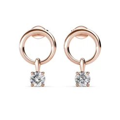 Boucles d’oreilles DE0141-RG MYC-Paris Solitaire