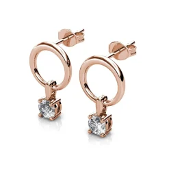 Boucles d’oreilles DE0141-RG MYC-Paris Solitaire