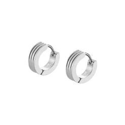 Boucles d'oreilles Homme Lotus Style Bijoux Men'S Earrings - LS2154-4-1 Acier