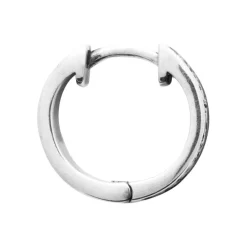 Boucles d'oreilles Homme Maison de la Bijouterie Sensimio Z655V00 Argent