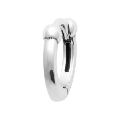 Boucles d'oreilles Homme Maison de la Bijouterie Sensimio Z643U00 Argent
