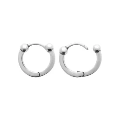 Boucles d'oreilles Homme Maison de la Bijouterie Sensimio Z643U00 Argent