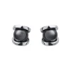 Boucles d'Oreilles Jourdan ATLAS AJS085HE - Boucles d'Oreilles En Argent et Hematite Jourdan Bijoux