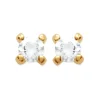 Boucles oreilles Maison de la Bijouterie Sensimio Y5055Z0Y Plaqué or