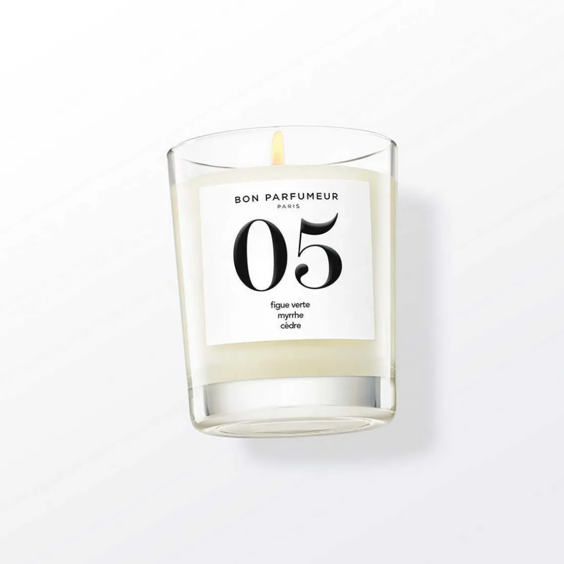 Bougie Parfumée Figue Verte, Myrrhe et Cèdre