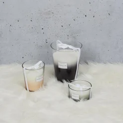 Bougie Parfumée Vase Noir Harmony en verre