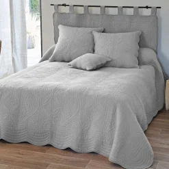 Boutis pur coton - Gris
