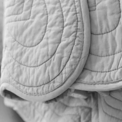 Boutis pur coton - Gris