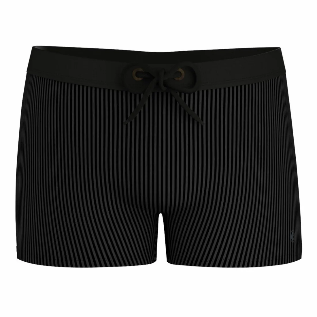 Boxer de bain fibres recyclées noir pour homme