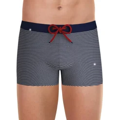 Boxer de bain homme fibres recyclées Fait en France Eminence bleu