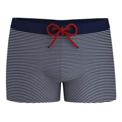 Boxer de bain homme fibres recyclées Fait en France Eminence bleu