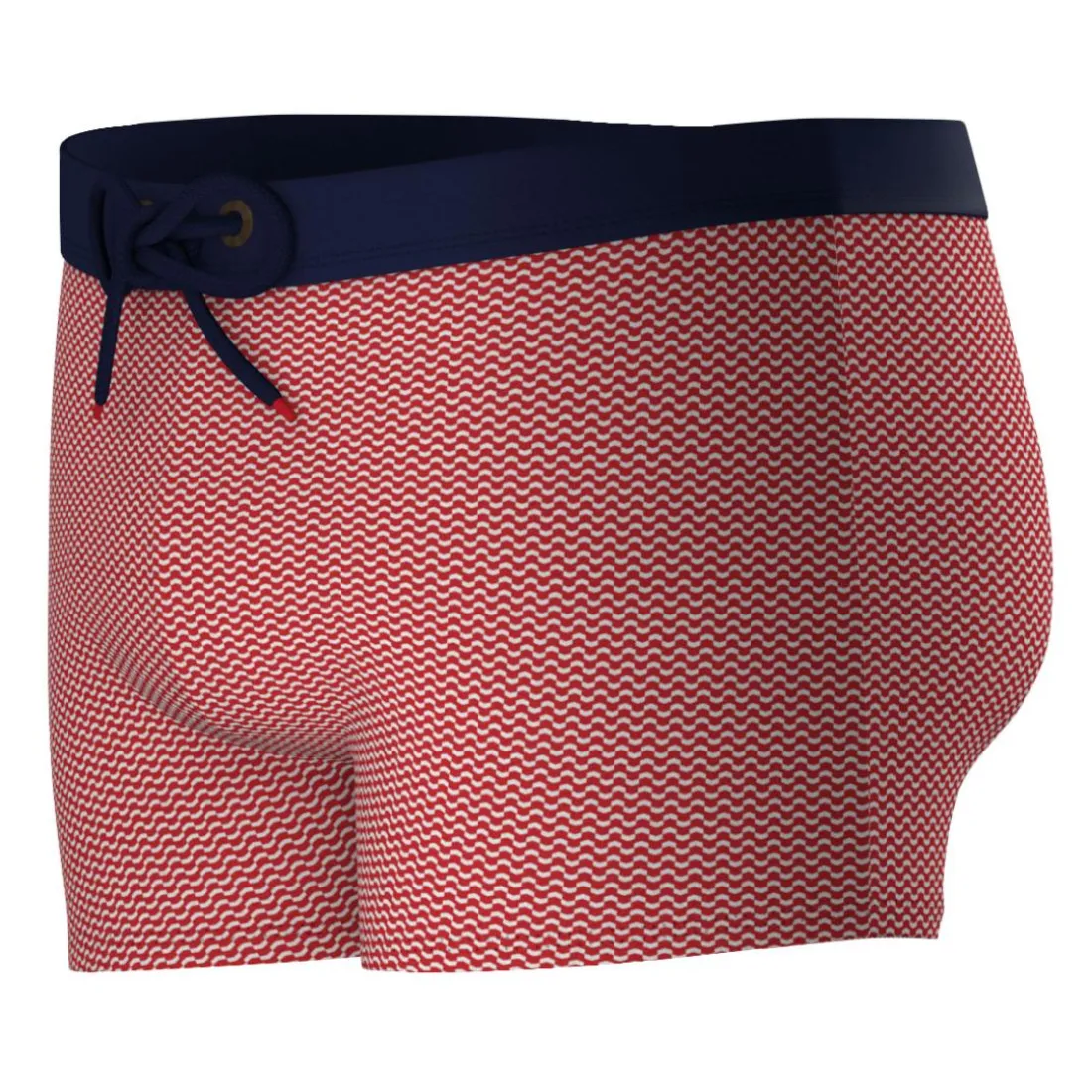 Boxer de bain homme fibres recyclées Fait en France Eminence rouge