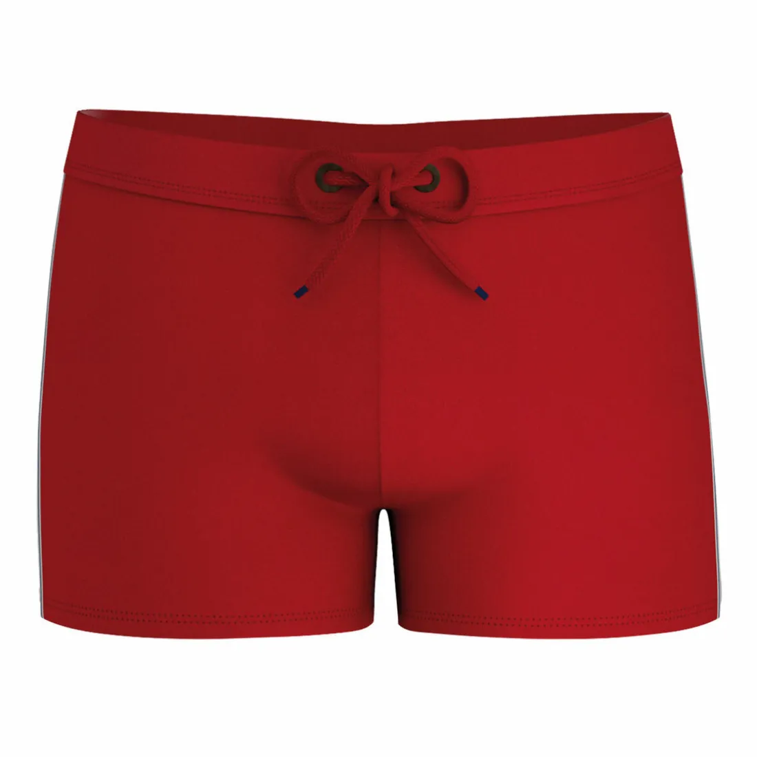 Boxer de bain homme fibres recyclées Fait en France Rouge