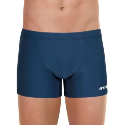 Boxer de bain long homme Sport Technique bleu