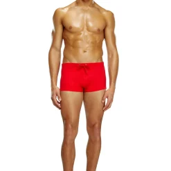 Boxer de bain rouge