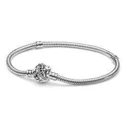 Bracelet Disney Maille Serpent Fermoir Fée Clochette - Pandora Moments