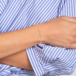 Bracelet Femme So Charm - BD2386-DORE-DIAMANT - Bracelet Mode Doré