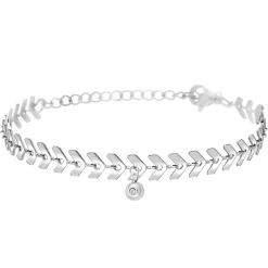 Bracelet Femme So Charm - BD2882-ARGENT-DIAMANT - Bracelet Mode Argenté