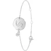 Bracelet Femme So Charm - BD2281-ARGENT-S-DIAMANT - Bracelet Initial Argenté