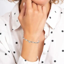Bracelet Femme So Charm - BD2373-ARGENT-DIAMANT - Bracelet Mode Argenté