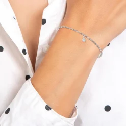 Bracelet Femme So Charm - BD2383-ARGENT-DIAMANT - Bracelet Mode Argenté