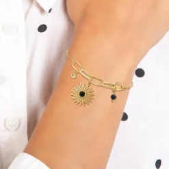 Bracelet Femme So Charm - BD2941-DORE-DIAMANT - Bracelet Mode Doré