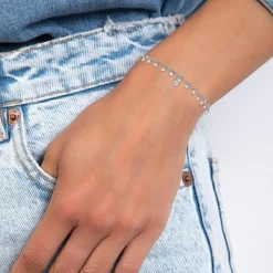 Bracelet Femme So Charm - BD3100-ARGENT-DIAMANT - Bracelet Mode Argenté